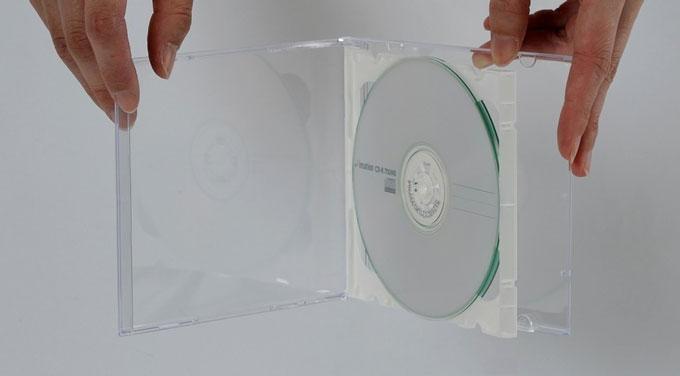 CDプラケース 2枚用 10mm厚 50枚セット