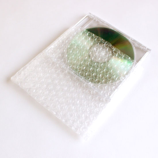 CD発送用 エアキャップ袋 CD1枚用 200枚セット