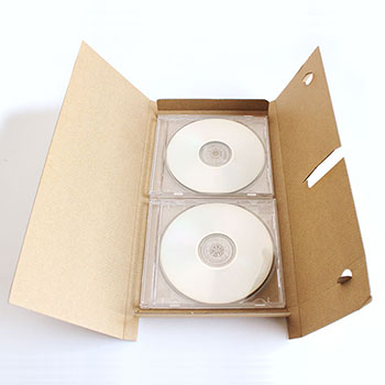 CD発送用 段ボール CD1-2枚用 100箱セット